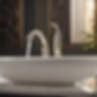 Delta Linden Bathroom Faucet - Elegant Curve Design