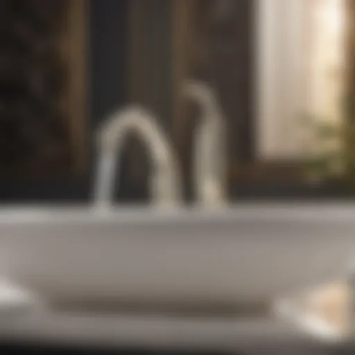 Delta Linden Bathroom Faucet - Elegant Curve Design