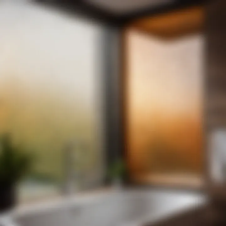 Variety of design options for static cling window film