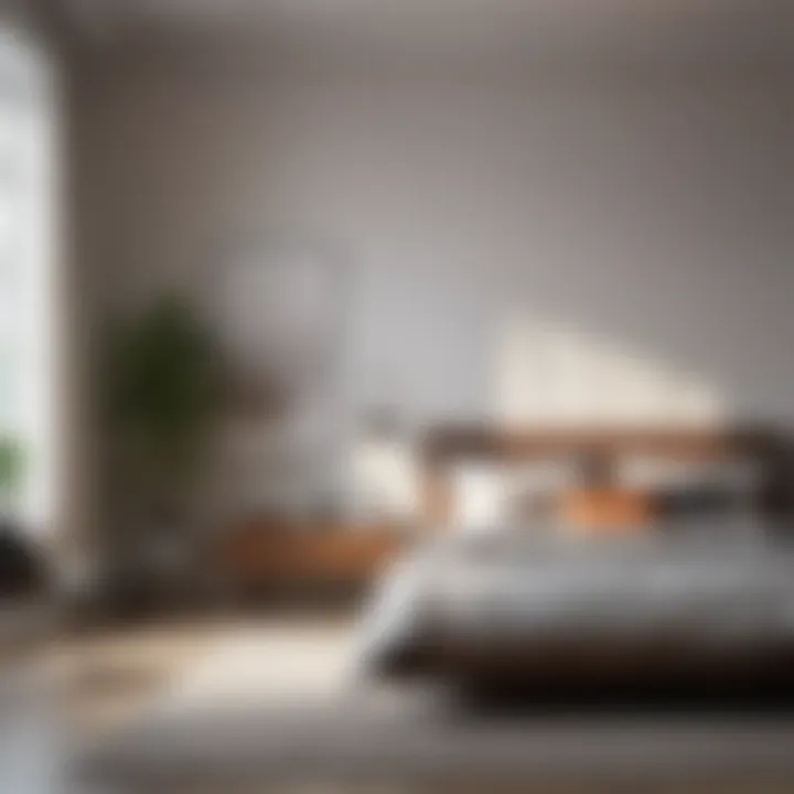 Minimalist bedroom with sleek and modern decor