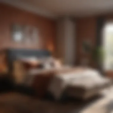 Cozy Bedroom Color Schemes Cozy atmosphere created through thoughtful color schemes in bedroom design