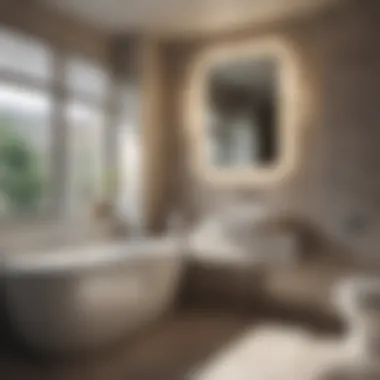 Combining Aesthetics with Accessibility in Bathroom Design Elegant design elements in a handicapped bathroom