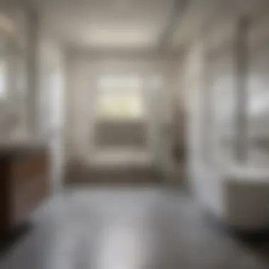 Essential Safety Features for Accessible Bathrooms Safety features in a handicapped bathroom including grab bars and non-slip flooring