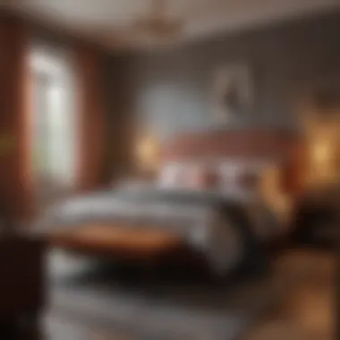 Eclectic Cozy Bedroom Cozy bedroom with warm lighting and eclectic decor
