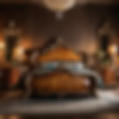 Detailed craftsmanship of the Acme Dresden bedroom set