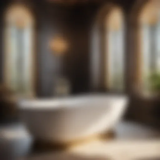 Luxurious bathtub styles