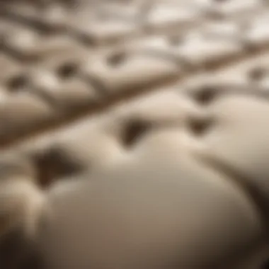 Craftsmanship of 6-Inch Futon Mattress Detailed Stitching of High-Quality 6-Inch Futon Mattress