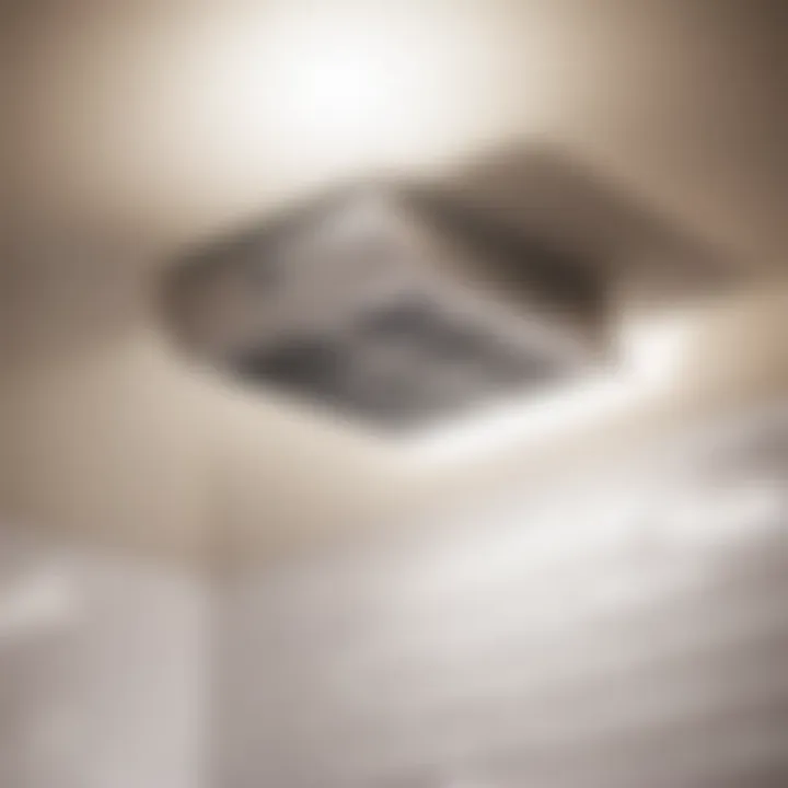 Bathroom with effective ventilation system
