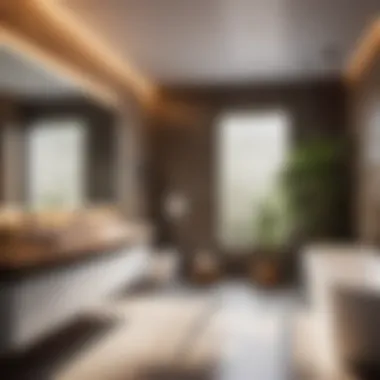 Incorporating Natural Elements in Minimalistic Bathroom Design Minimalistic bathroom design with natural elements