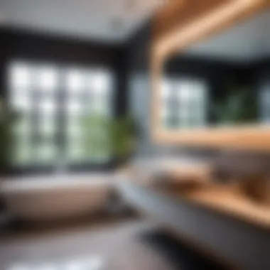 Integration of Smart Technology in Bathroom Renovation Modern bathroom with smart technology