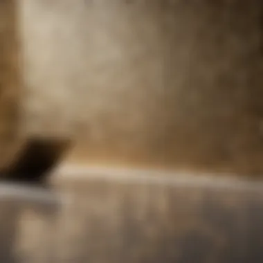 Luxurious Tiling Material Selection High-quality bathroom tiling materials close up