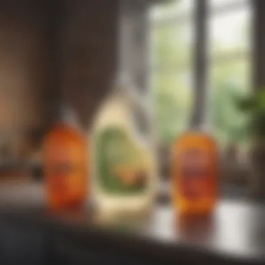 Illustration of the environmental benefits of using natural detergents
