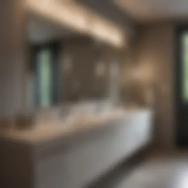 Different sizes of light fixtures displayed for comparison