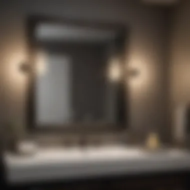 Variety of styles in light fixtures suitable for bathroom vanities