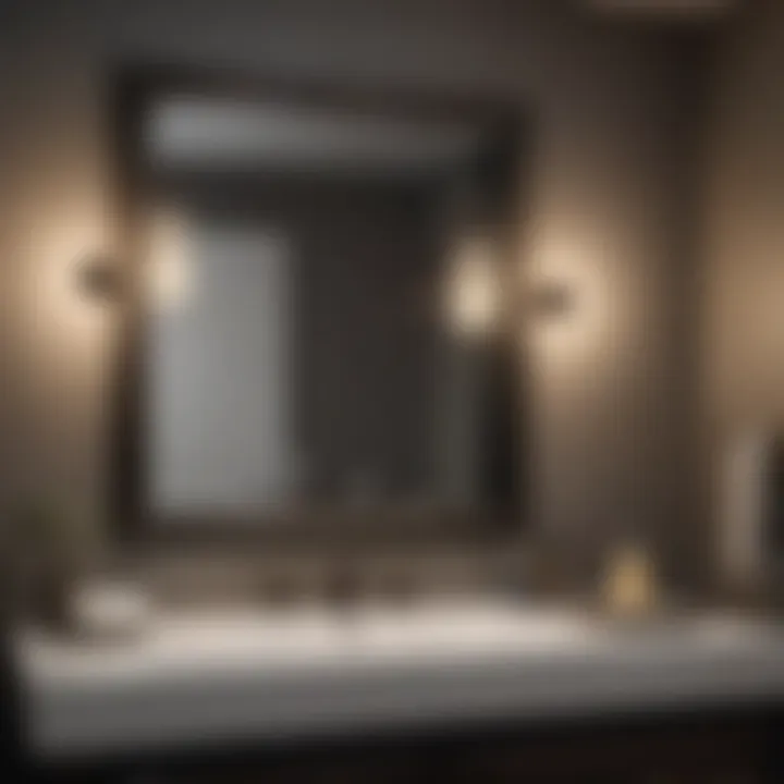 Variety of styles in light fixtures suitable for bathroom vanities