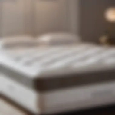 Mattress Selection Guide Different mattress types comparison illustration
