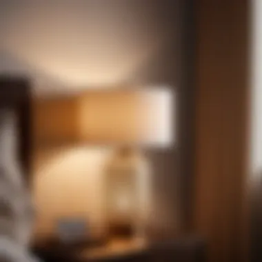 Dimmable lamp dimming settings for relaxation