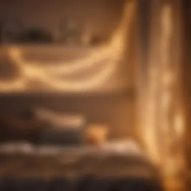 Cozy Atmosphere Dimmable string lights creating a cozy ambiance