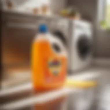 Odor Elimination Technique Dishwasher detergent method for odor removal in laundry