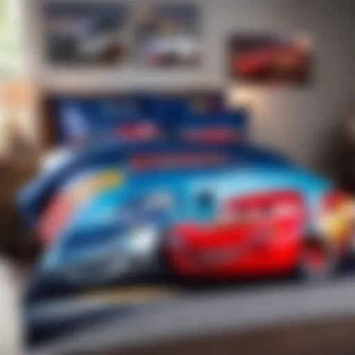 Rev Up with Disney Cars Bedding Set Disney Cars Themed Bedding Set