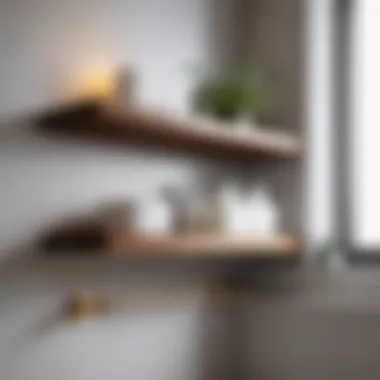 Tips for Styling Your DIY Bathroom Floating Shelves DIY Bathroom Floating Shelves - Styling