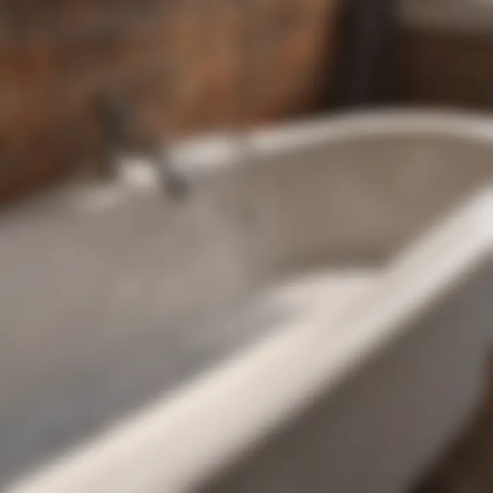 DIY bathtub cleaning scrub recipe
