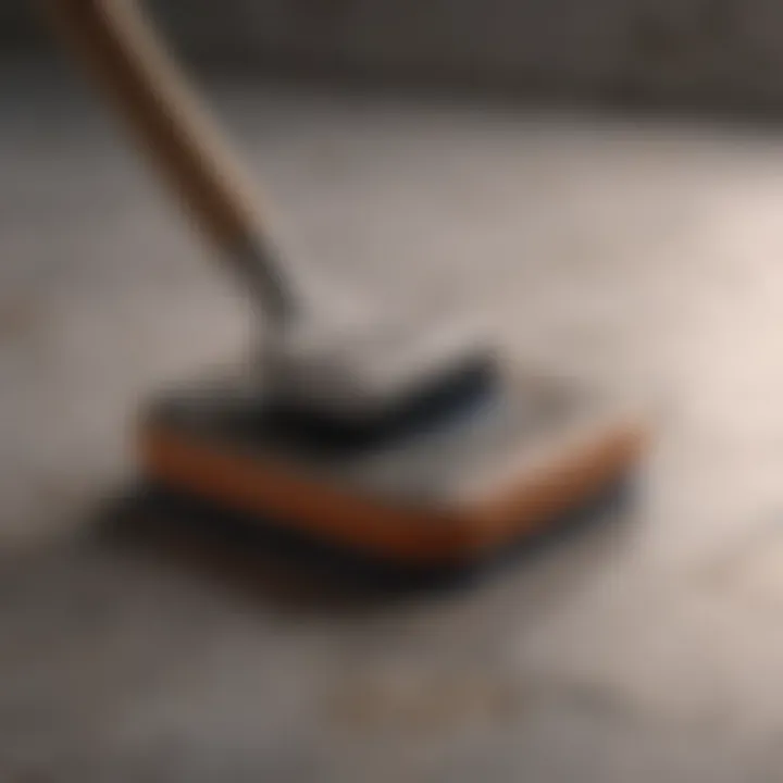 DIY Tile Scrubbing Brush
