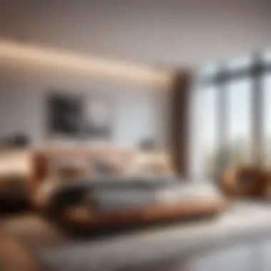 Modern minimalist bedroom decor