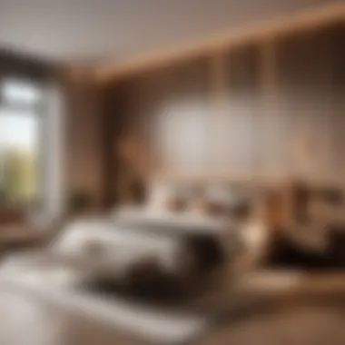 Dual master bedrooms with innovative storage solutions