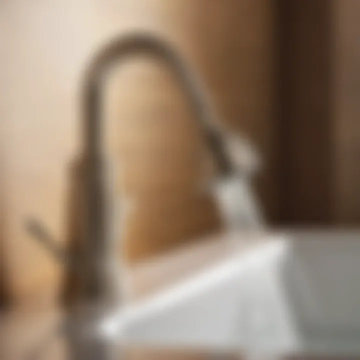 Durable Finish of Brushed Nickel Faucet