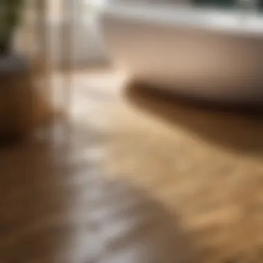 Durable Bamboo Bathroom Runner