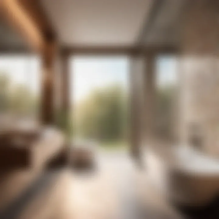 Innovative and Long-lasting Corian Bathroom Panel Design Durable Corian Bathroom Panel Design