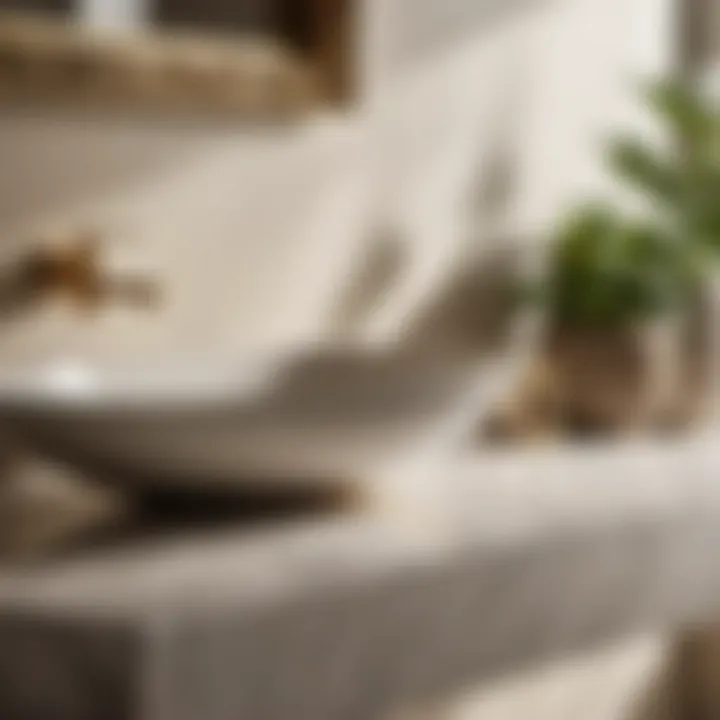 Timeless Granite Bathroom Countertop Durable Granite Bathroom Countertop