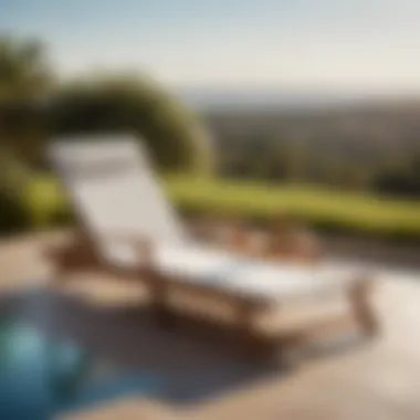 Built to Last in Outdoor Elements Durable Sun Bathing Lounge Chair with Weather-Resistant Materials