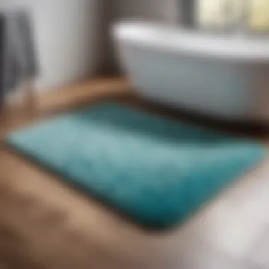 Durable and Water-Resistant L-Shaped Bath Mat Material Durable and Water-Resistant L-Shaped Bath Mat Material
