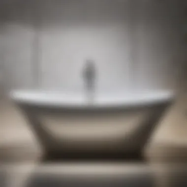 Exquisite Craftsmanship of the Duravit Starck Bathtub Close-up of Duravit Starck Bathtub's High-Quality Material
