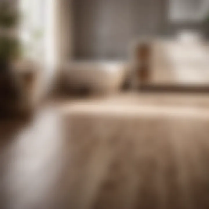Easy Maintenance Laminate Flooring for Bathroom