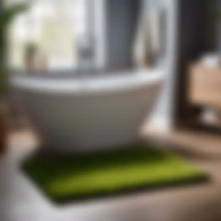 Sustainable Choice for a Greener Bathroom Eco-Friendly Bath Mat Option