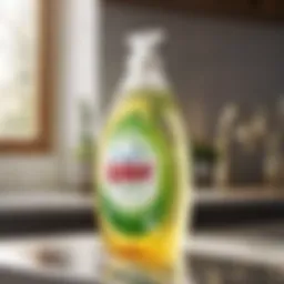 Eco-friendly dish soap bottle