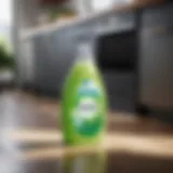 Green Cleaning Solution Eco-friendly dishwasher detergent in laundry