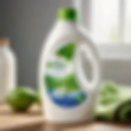 Eco-friendly hypoallergenic laundry detergent for sensitive skin