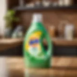 Non-Toxic Laundry Detergent Bottle with Eco-Friendly Packaging