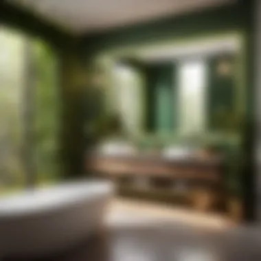 Green Living Sanctuary Eco-friendly sustainable bathroom renovation plan