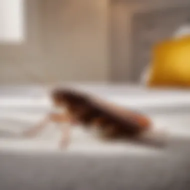 Strategic Roach Trap Placement Cockroach trap in bedroom