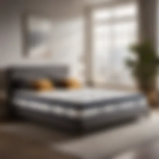 Innovative method to secure twin mattresses