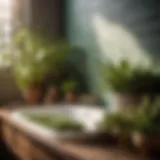 Natural botanical ingredients for mold odor elimination