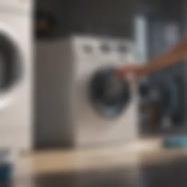 Applying Laundry Detergent: Techniques for Optimal Stain Removal Application of laundry detergent on oil stains