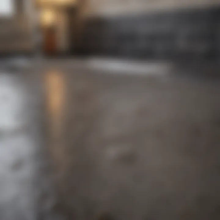 Variety of Waterproofing Materials Assorted waterproofing materials displayed on a countertop