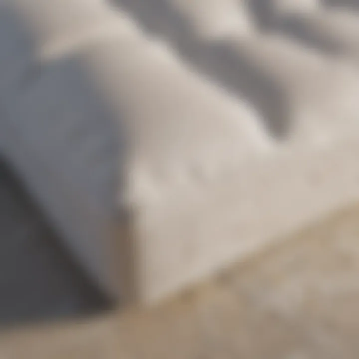Fresh and clean pillow top mattress