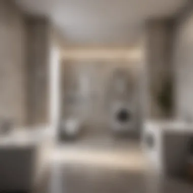 Optimizing Space with Integrated Appliances Efficient Bathroom Space Utilization